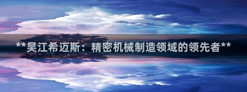彩神vlll官方网：**吴江希迈斯：精密机械制造领域的领先者**