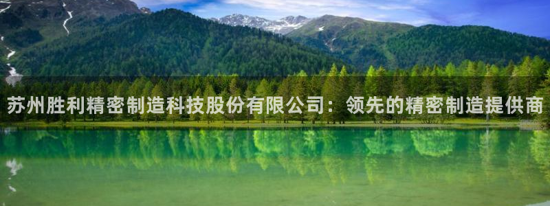 彩神8彩平台：苏州胜利精密制造科技股份有限公司：领先的精密制造提供商