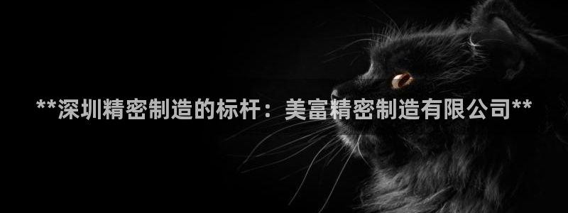 彩神8下载安卓版-彩神8(可提现)官网版1.0.0：**深圳精密制造的标杆：美富精密制造有限公司**