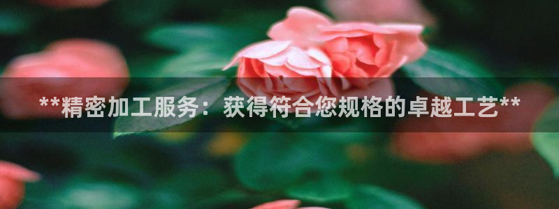 彩神争霸官方下载2017：**精密加工服务：获得符合您规格的卓越工艺**