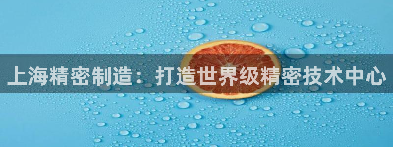 彩神vii官网大赢家：上海精密制造：打造世界级精密技术中心