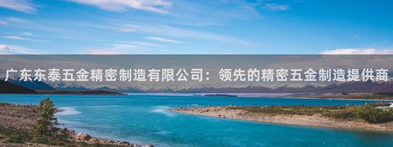 彩神用户登录：广东东泰五金精密制造有限公司：领先的精密五金制造提供商