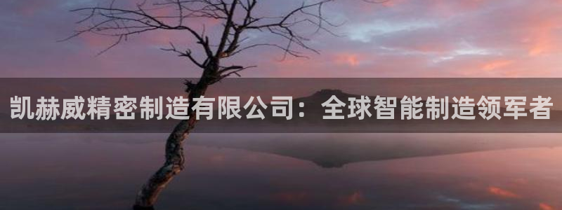 新版彩神v8登录：凯赫威精密制造有限公司：全球智能制造领军者