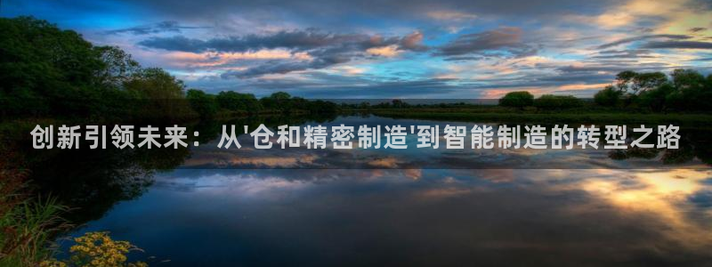 彩神v8是一个什么平台：创新引领未来：从\'仓和精密制造\'到智能制造的转型之路