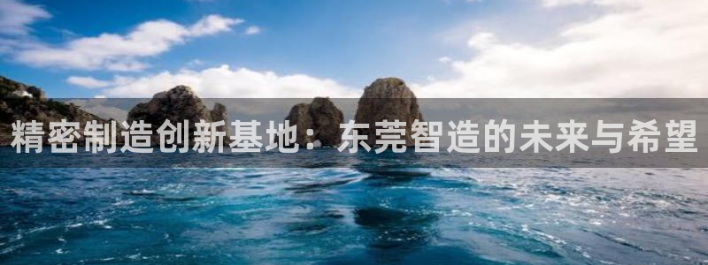 彩神v8手机客户端在哪：精密制造创新基地：东莞智造的未来与希望