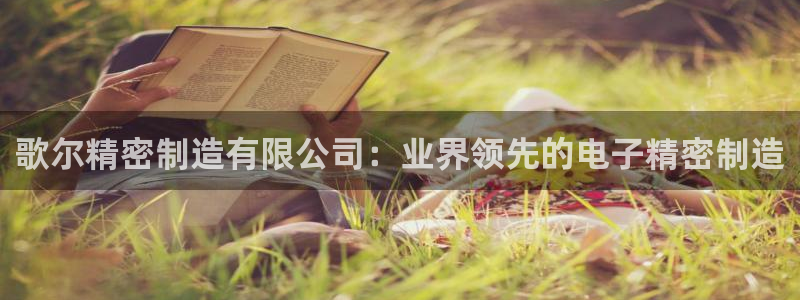 大发彩神官网下载：歌尔精密制造有限公司：业界领先的电子精密制造