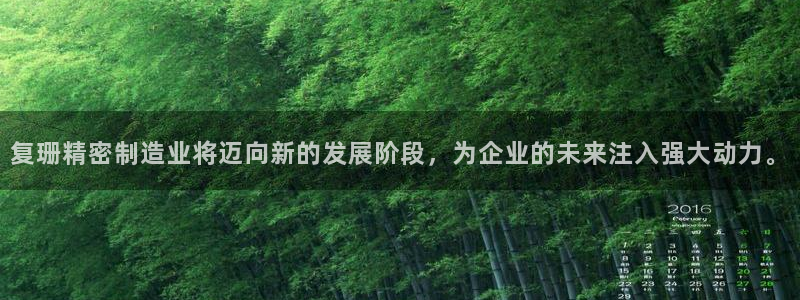 彩神8官网版：复珊精密制造业将迈向新的发展阶段，为企业的未来注入强大动力。